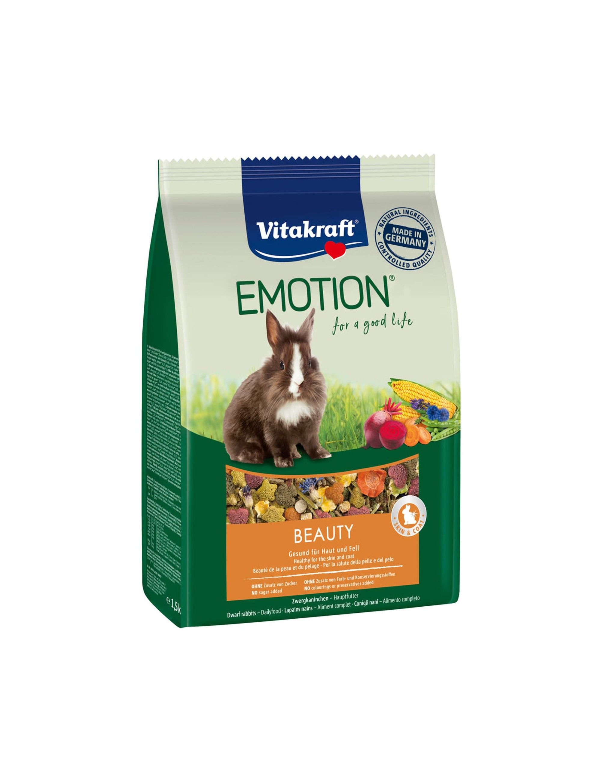 VITAKRAFT - Emotion Beauty Conejo Adulto