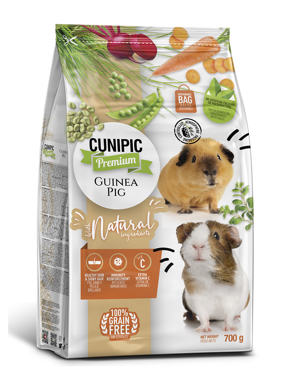 CUNIPIC - Alimento Premium para Cobayas