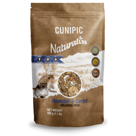 CUNIPIC - Naturaliss para Hamsters e Gerbils