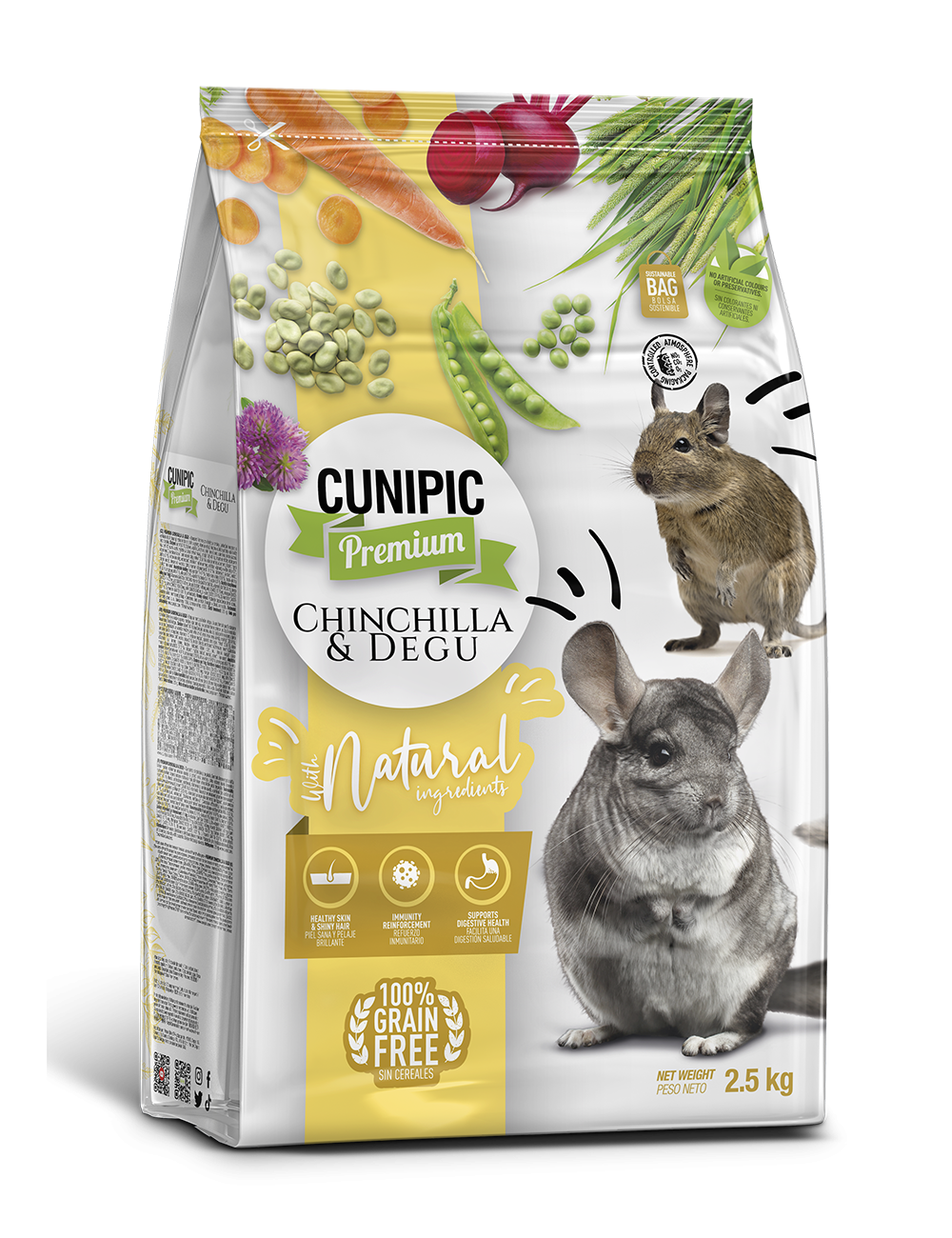 CUNIPIC – Naturaliss für Chinchilla und Degue