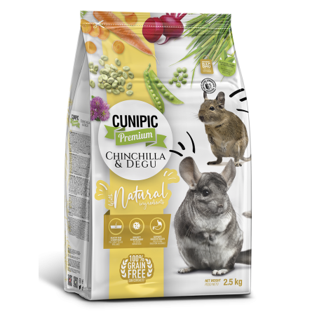 CUNIPIC - Naturaliss for Chinchilla & Degue