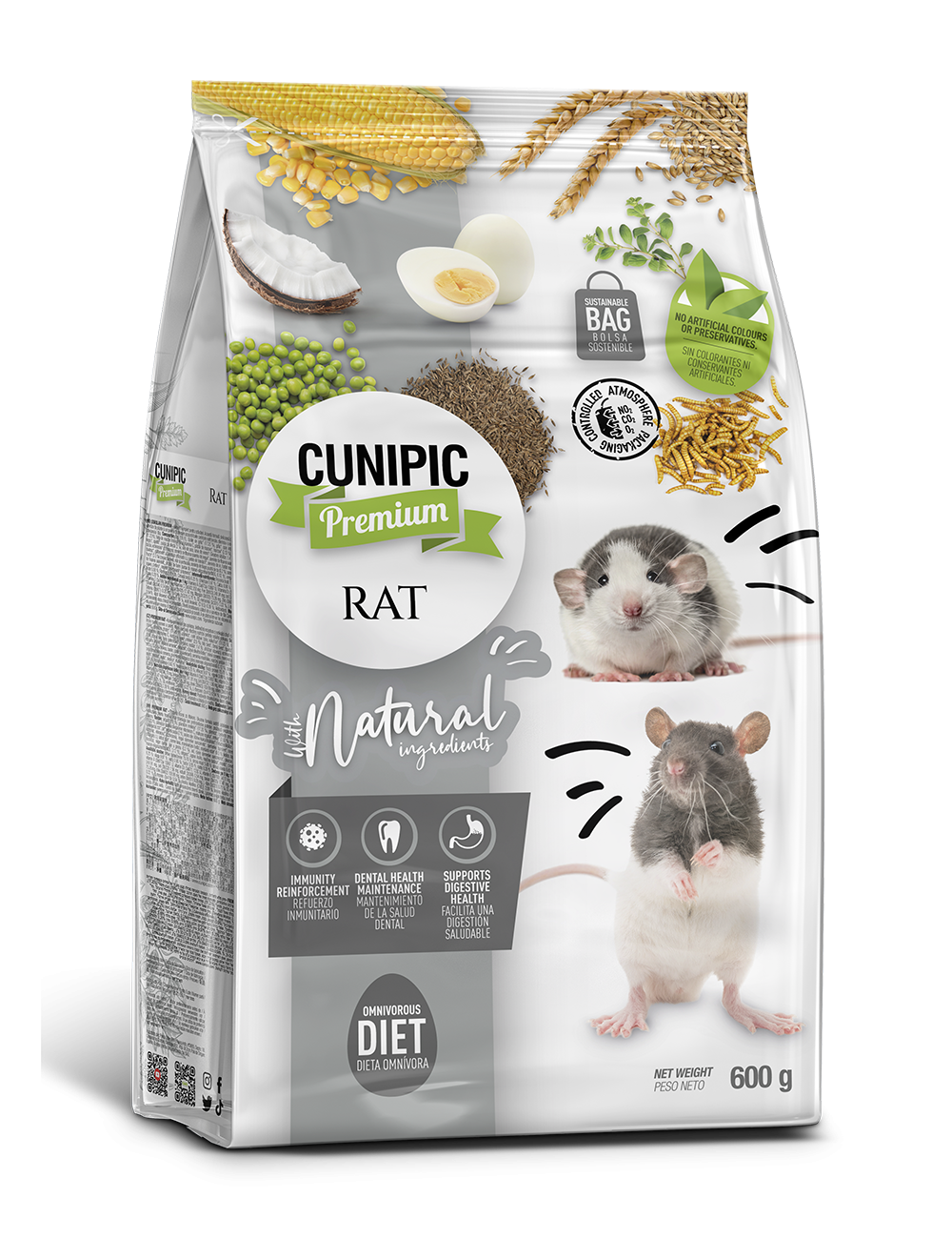 CUNIPIC - Alimento Premium para Ratas