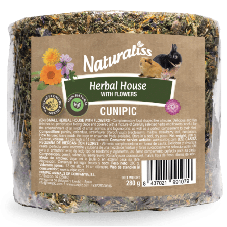 CUNIPIC – Naturaliss Haus mit Kräutern und Blumen