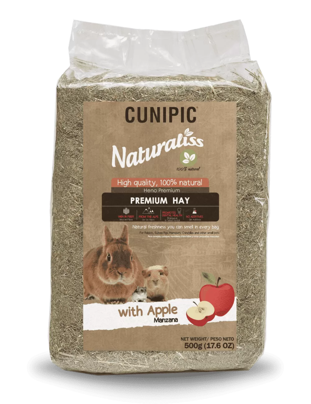 CUNIPIC - Naturaliss Premium Hay with Apple