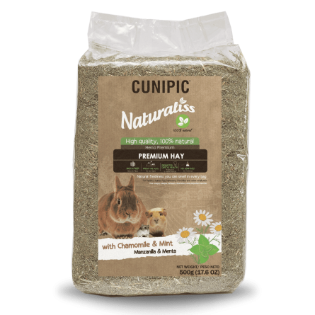 CUNIPIC – Naturaliss Premium Heu mit Kamille und Minze