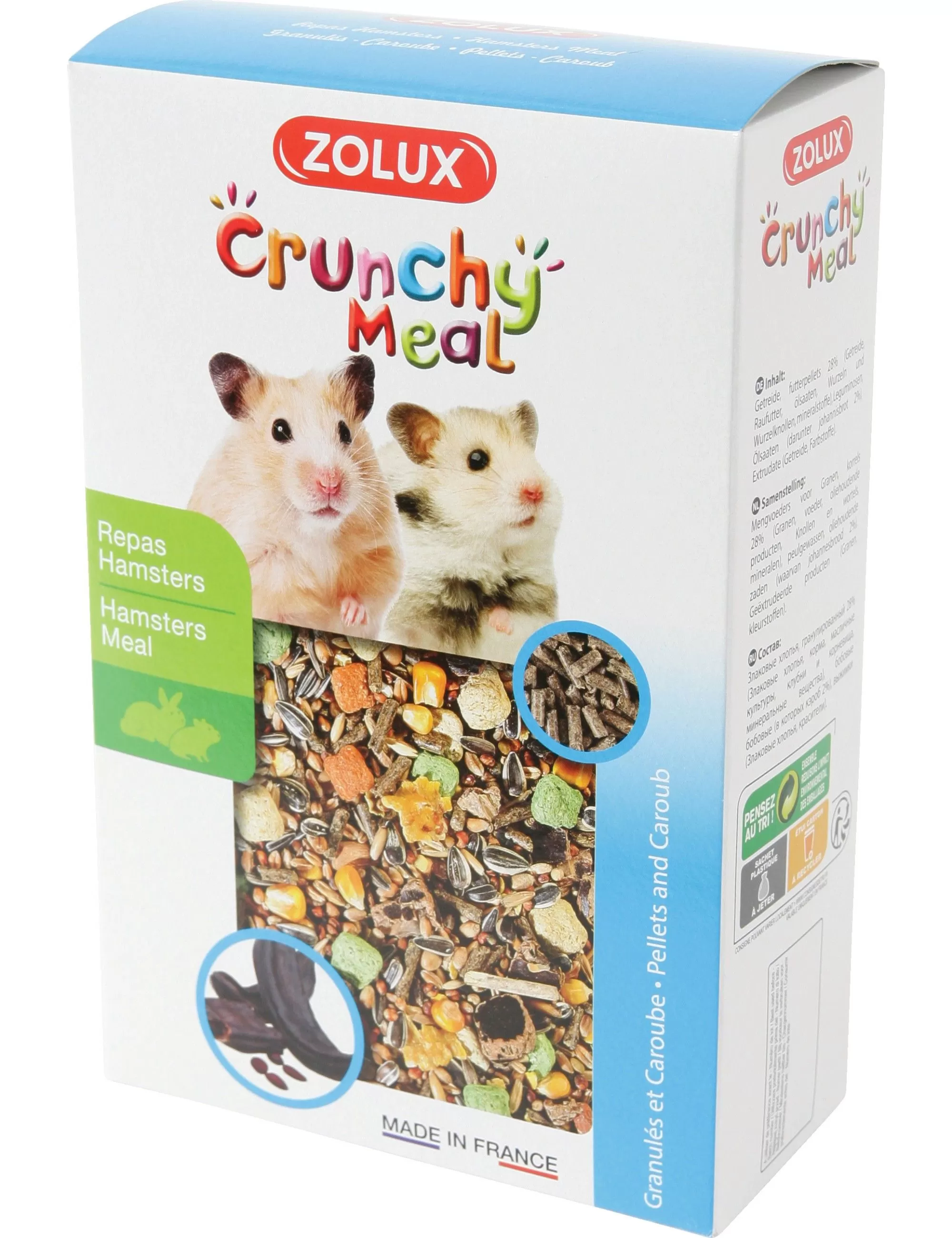 ZOLUX - Hamster Crocante de Muesli