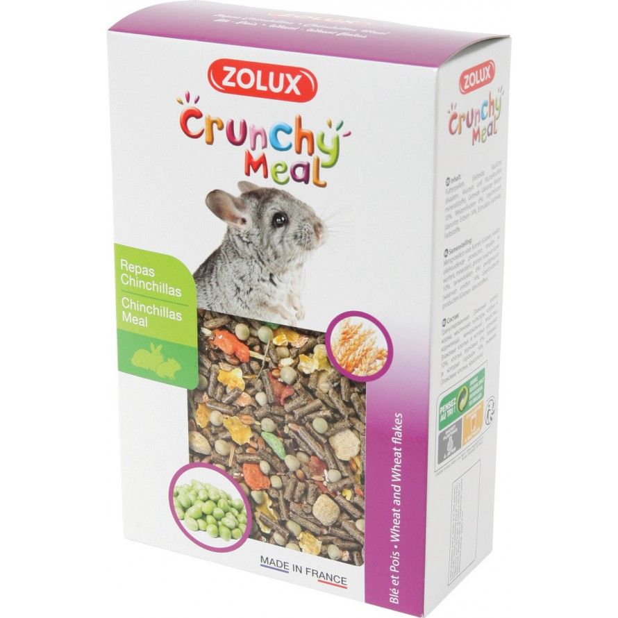 ZOLUX - Refeição Crocante Chinchila 800g