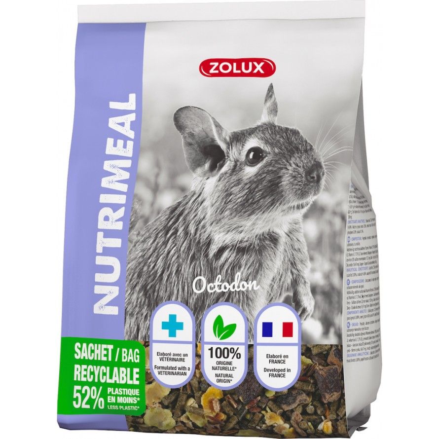 ZOLUX - Nutrimeal Octodonte 800g