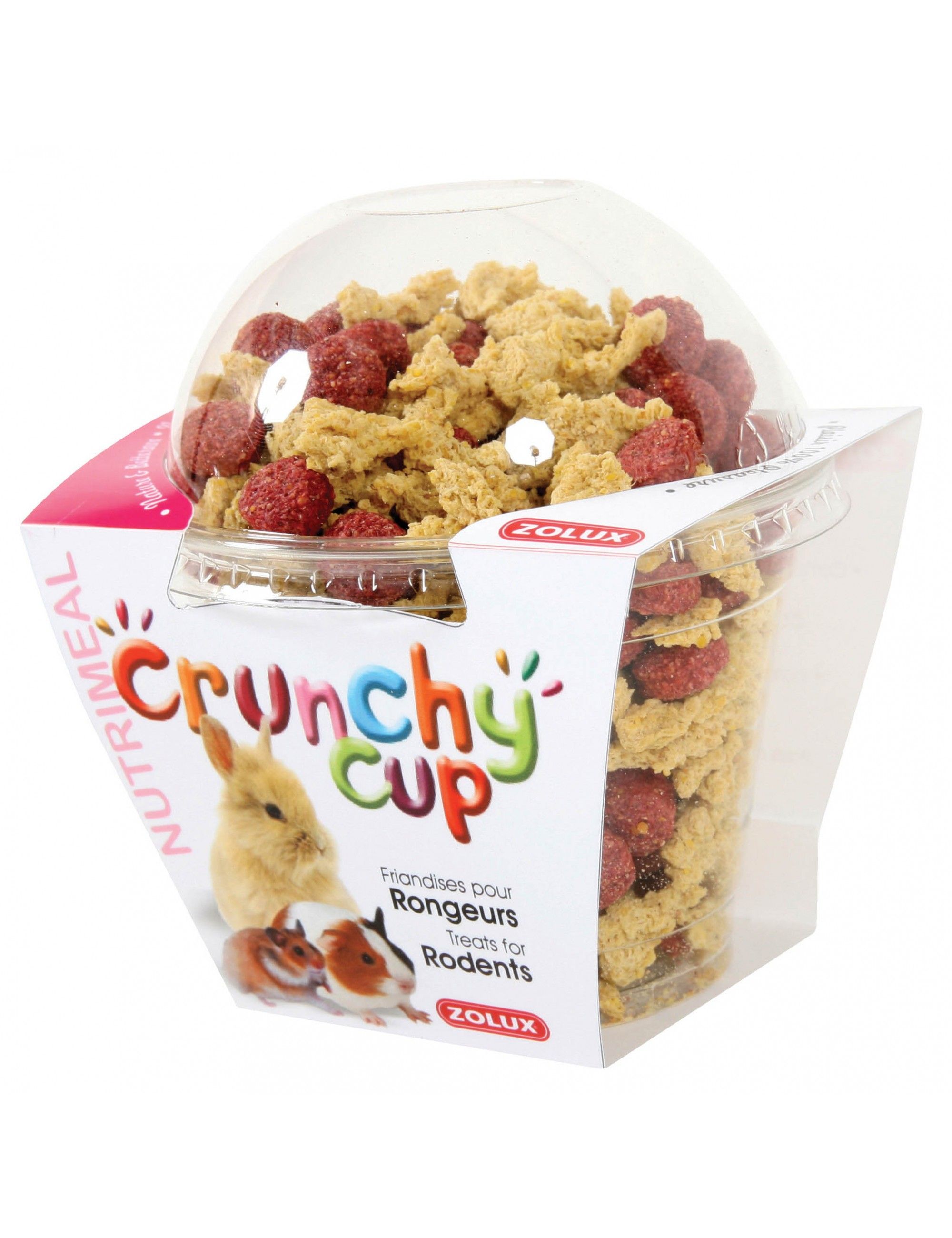 ZOLUX - Crunchy Cup Nuggets Nature-Betterave