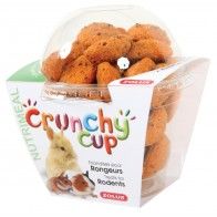 ZOLUX - Crunchy Cup Nuggets Carotte-Lin