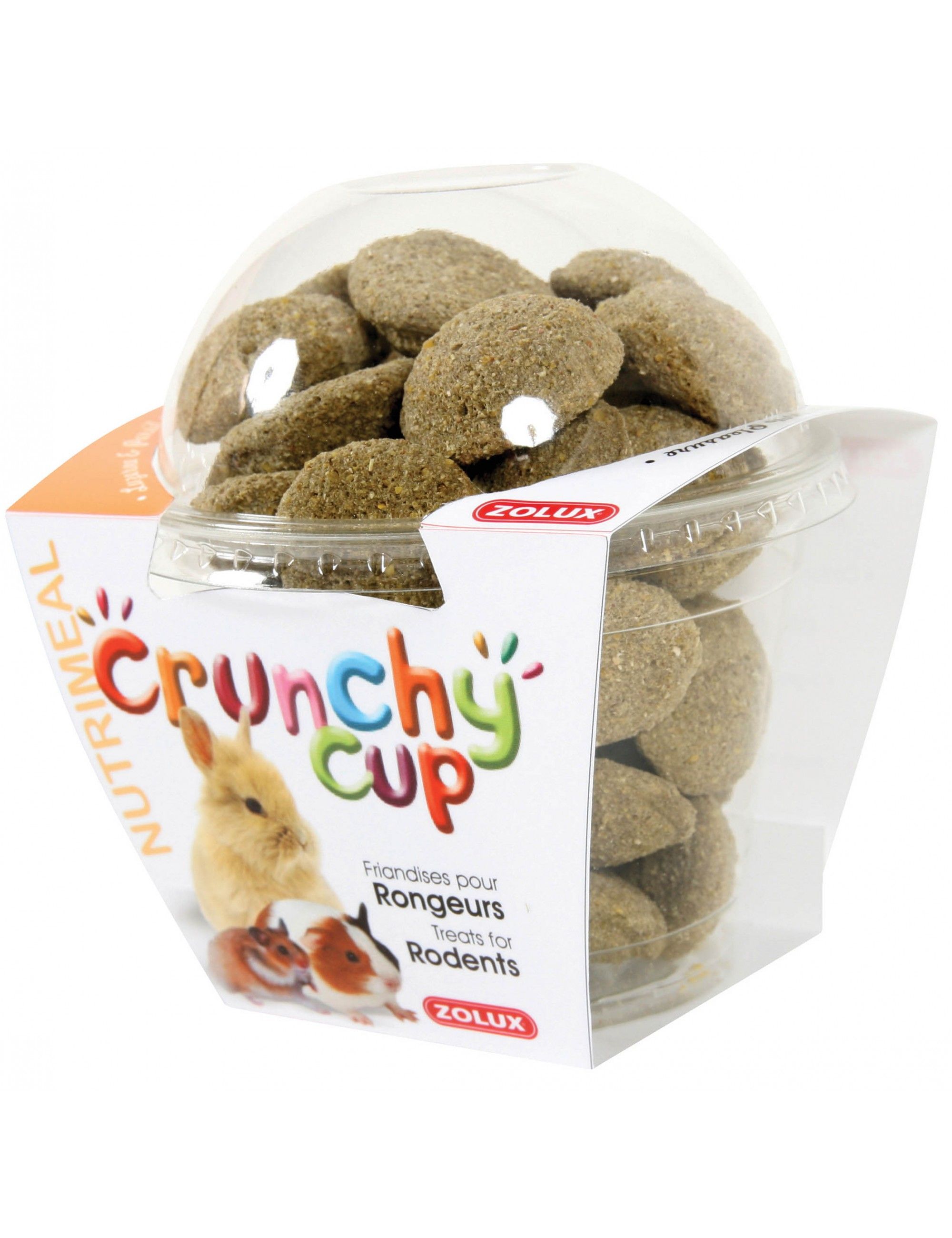 ZOLUX - Crunchy Cup Nuggets Luzerne-Persil