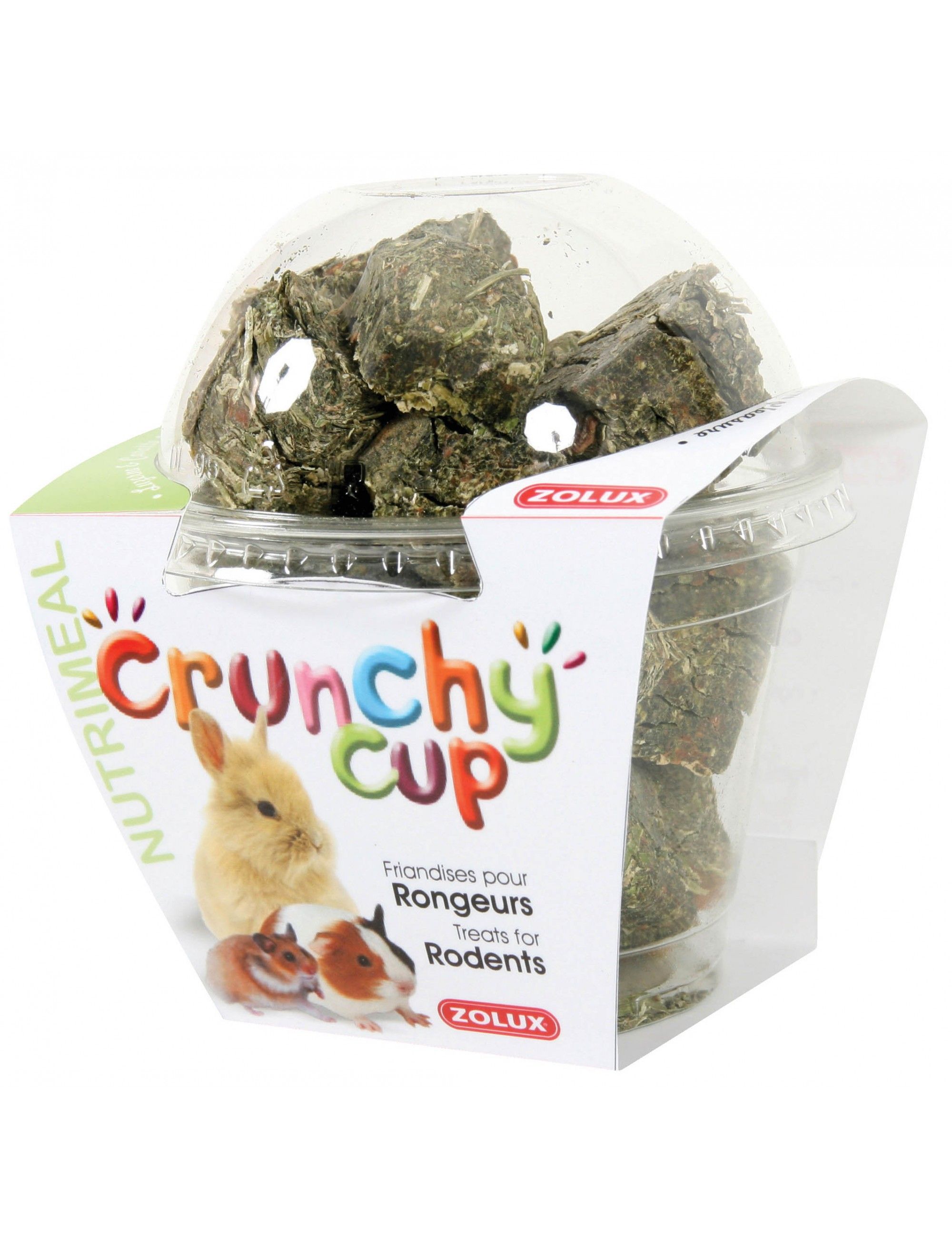 ZOLUX - Crunchy Cup Alfalfa-Karotte