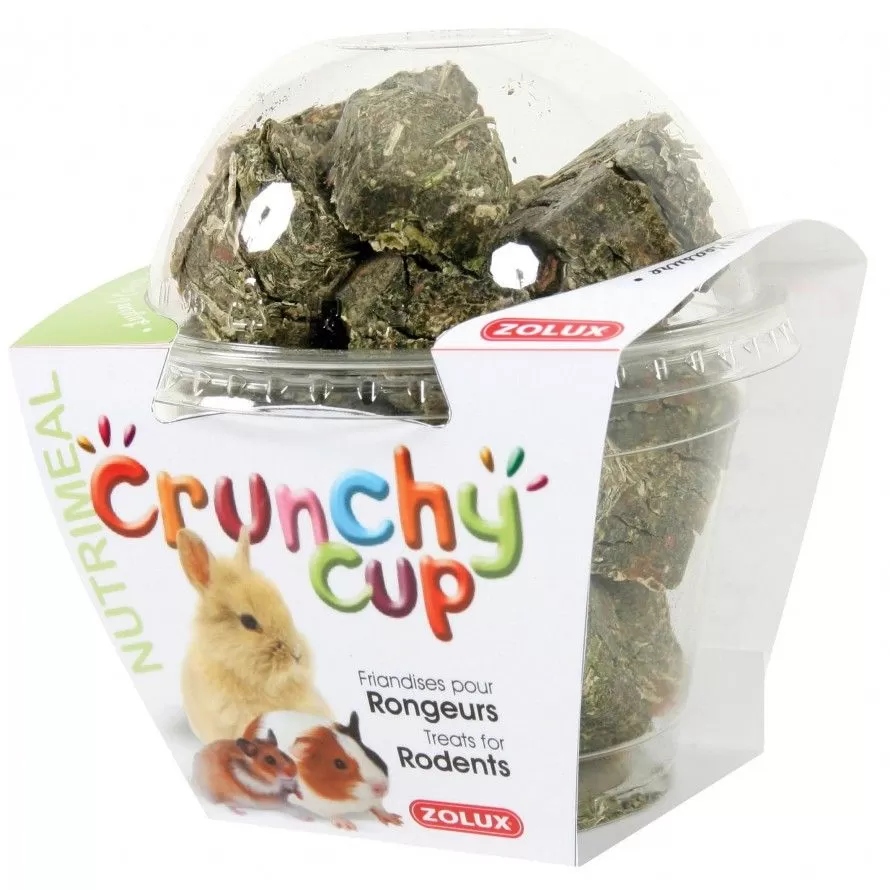 ZOLUX - Crunchy Cup Alfalfa-Karotte