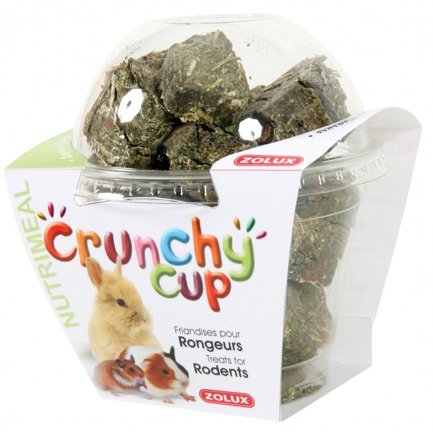 ZOLUX - Crunchy Cup Luzerne-Carotte