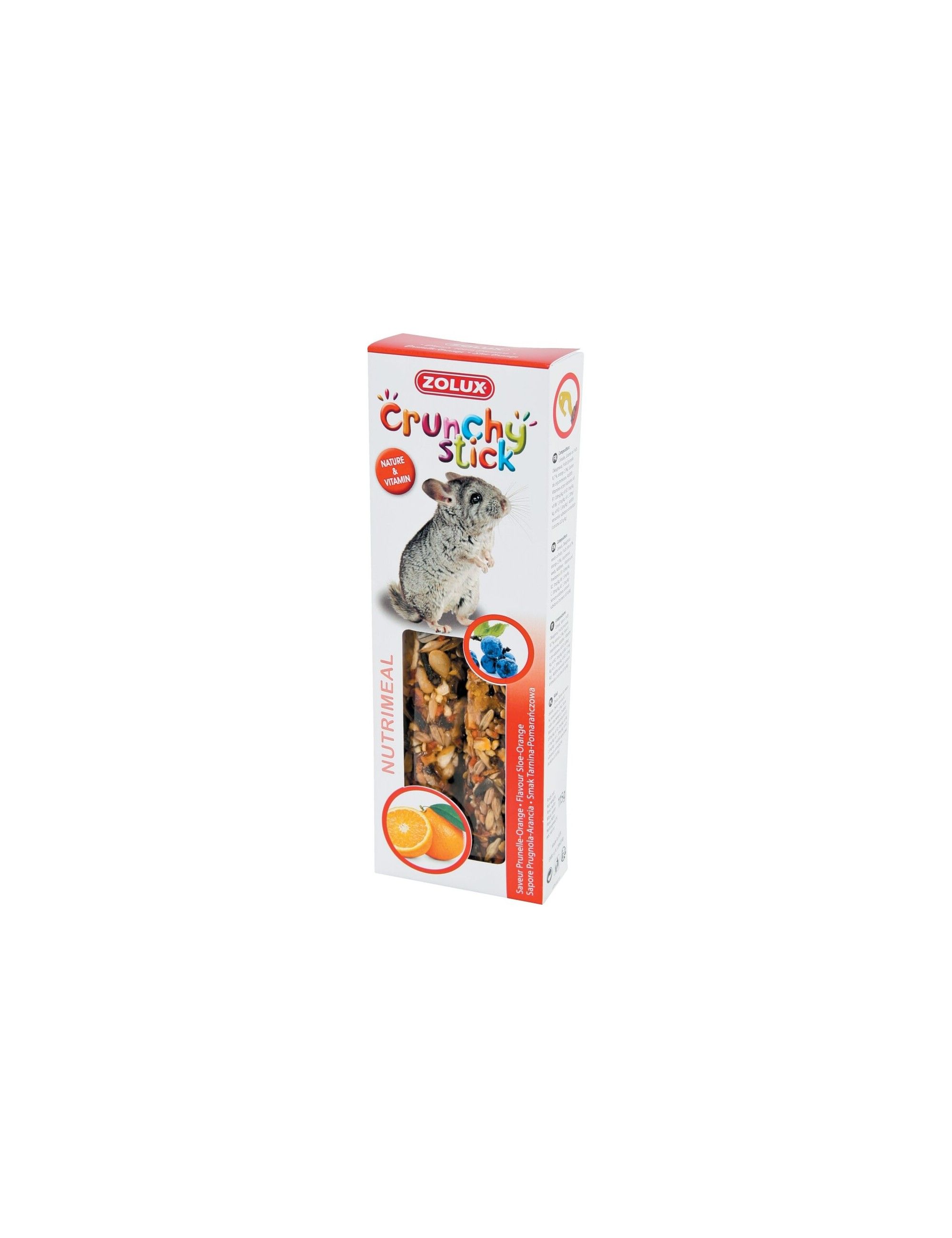 ZOLUX - Crunchy Stick Prunelle-Orange