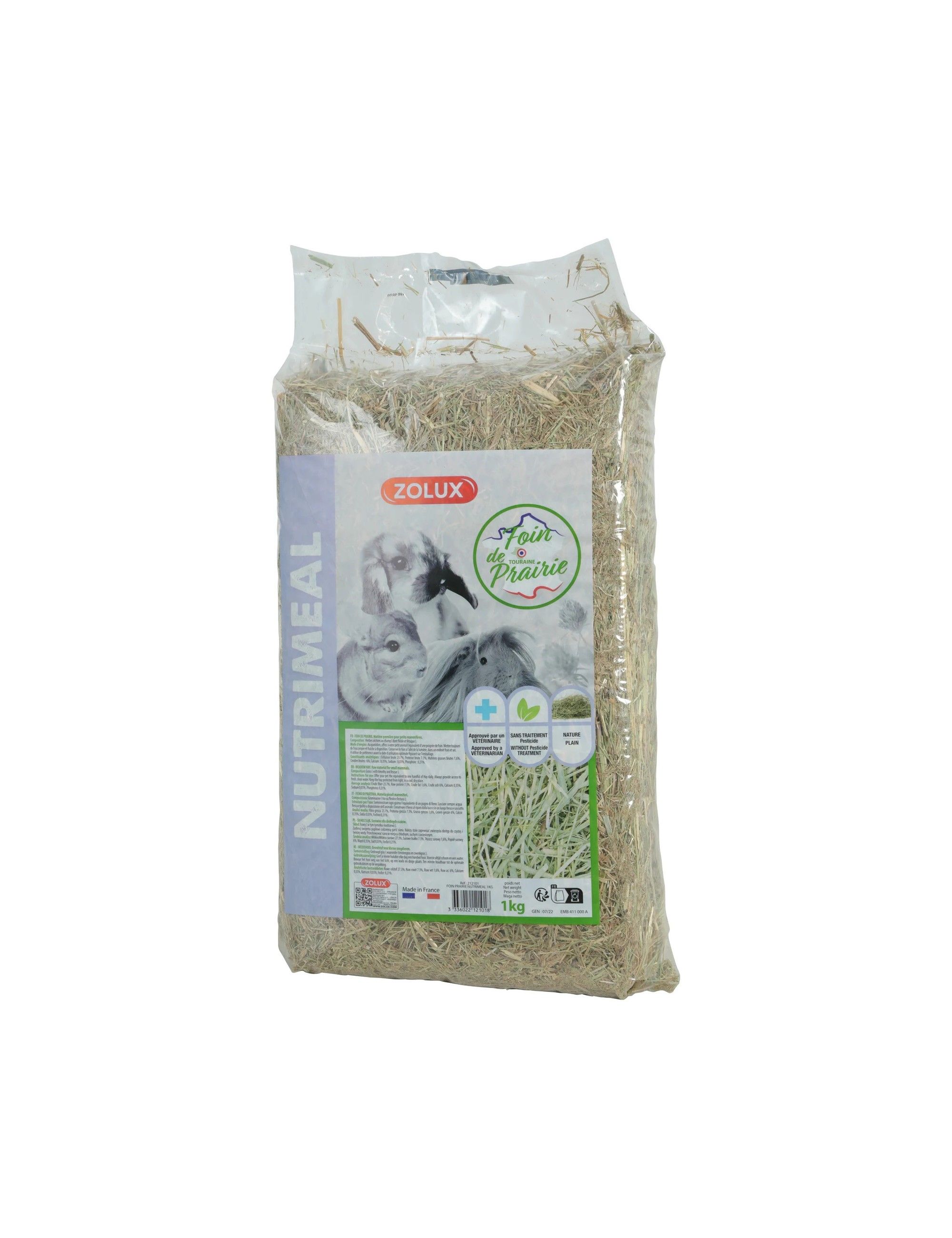 ZOLUX - Foin de Prairie 1kg