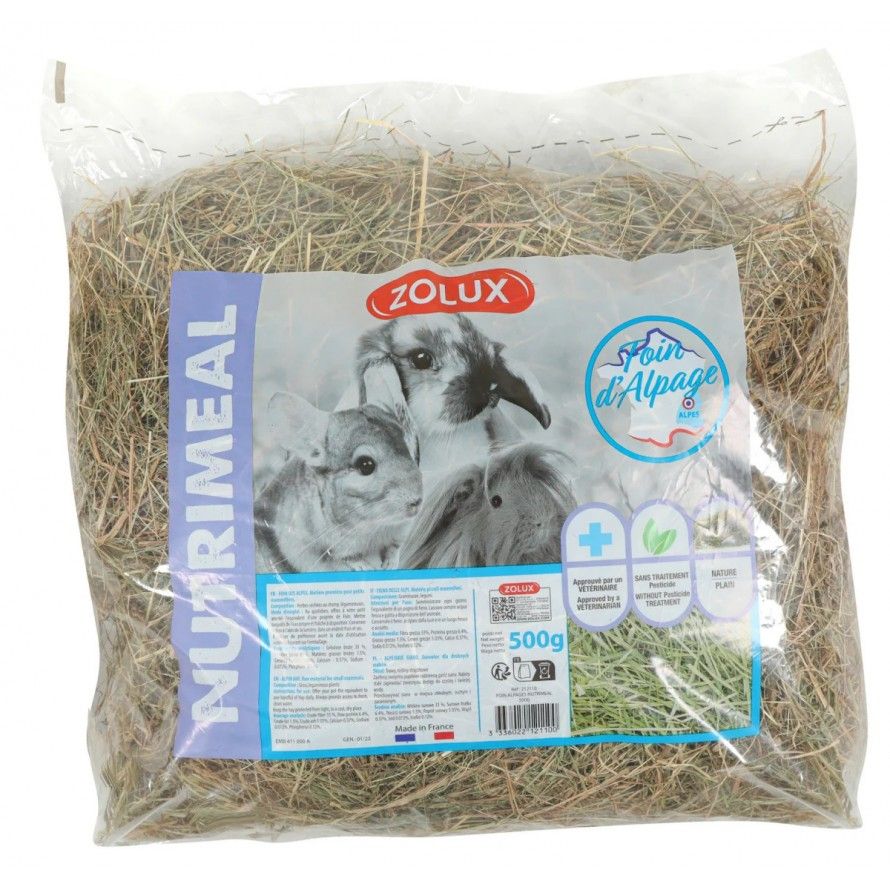 ZOLUX - Premium Alpine Hay 500g