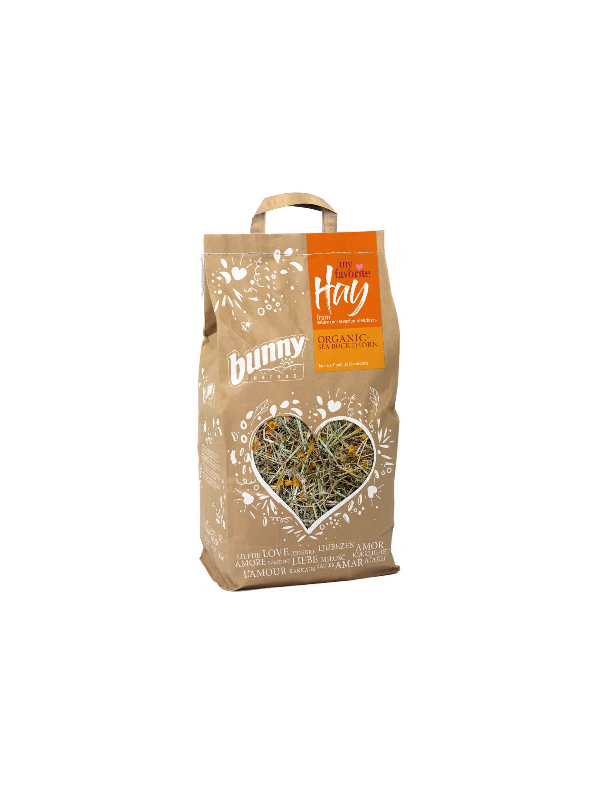 BUNNY NATURE - My Favorite Hay - Organic Sea Buckthorn