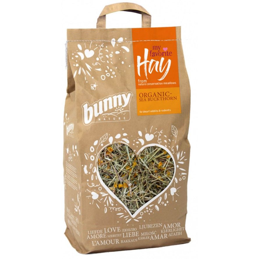 BUNNY NATURE - My Favorite Hay - Organic Sea Buckthorn