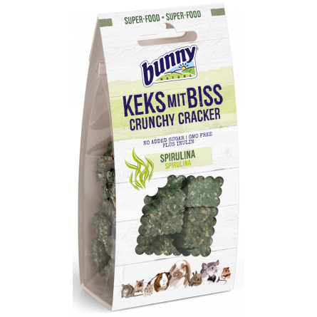 BUNNY NATURE - Biscoito Crocante Spirulina