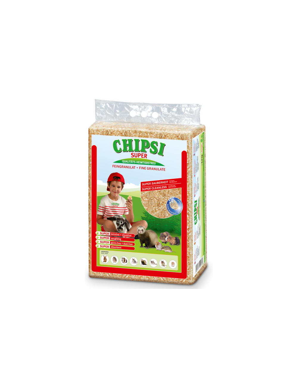 CHIPSI - Litière Super pour Rongeur 3.4kg