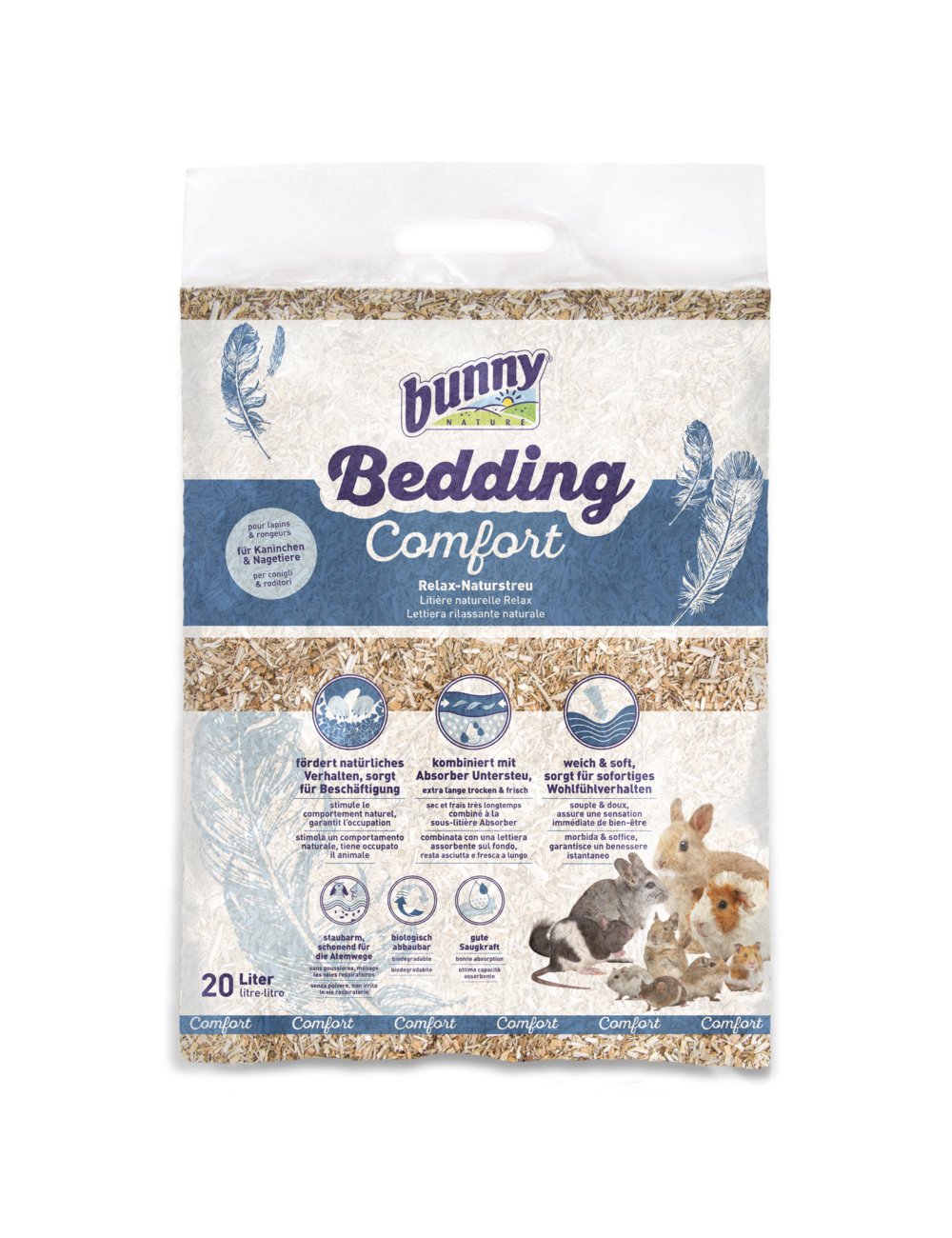 BUNNY - Bedding Confort - Litière Naturelle