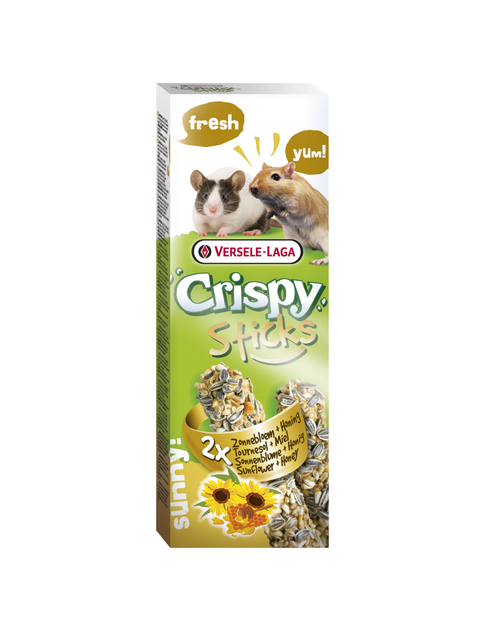 VERSELE LAGA - Crispy Mega Sticks Gerbilles - Souris, Tournesol & Miel