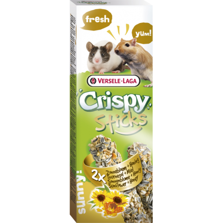 VERSELE LAGA - Crispy Mega Sticks Gerbilles - Souris, Tournesol & Miel