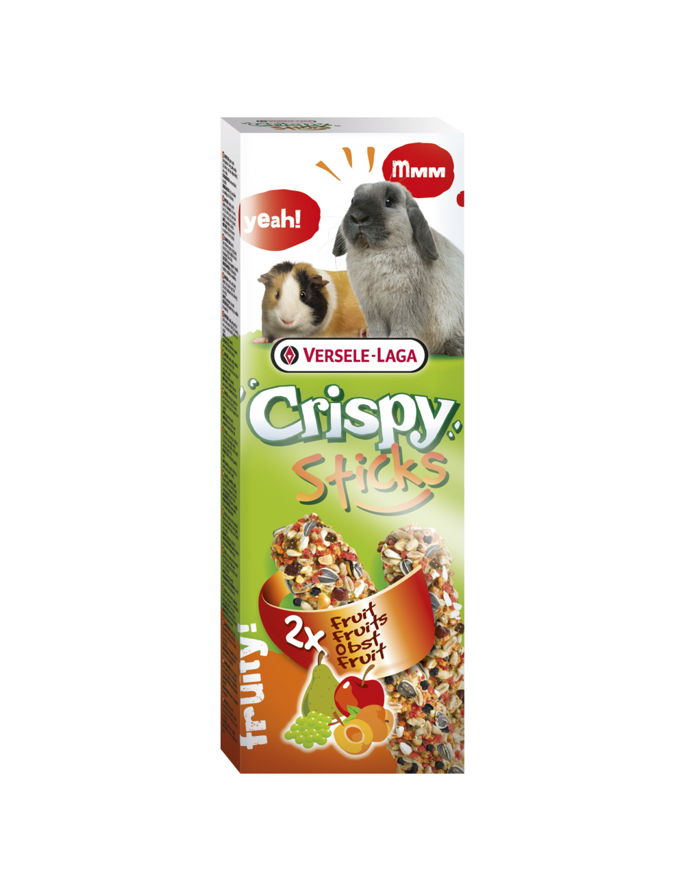 VERSELE LAGA - Crispy Mega Sticks Lapins - Cobayes, Fruits