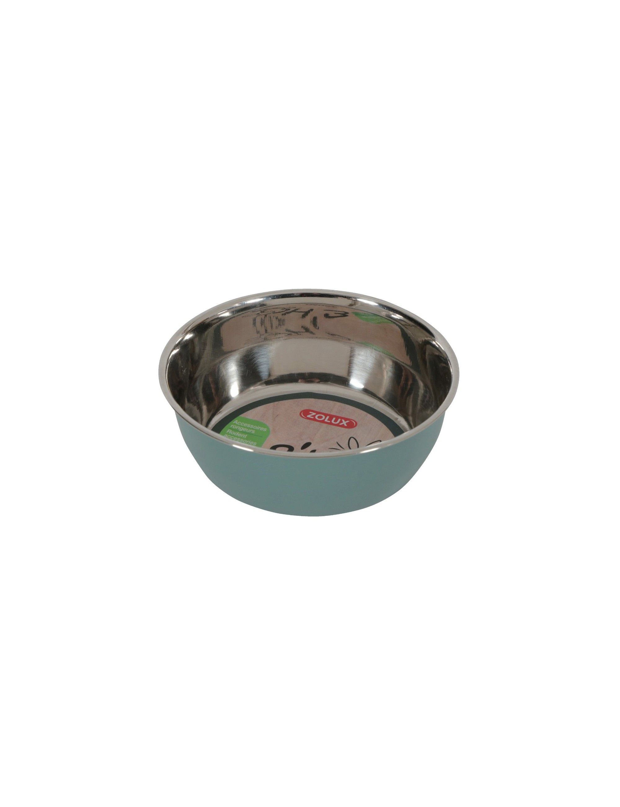 ZOLUX - Ehop Stainless Steel Bowl - Green - 200ml