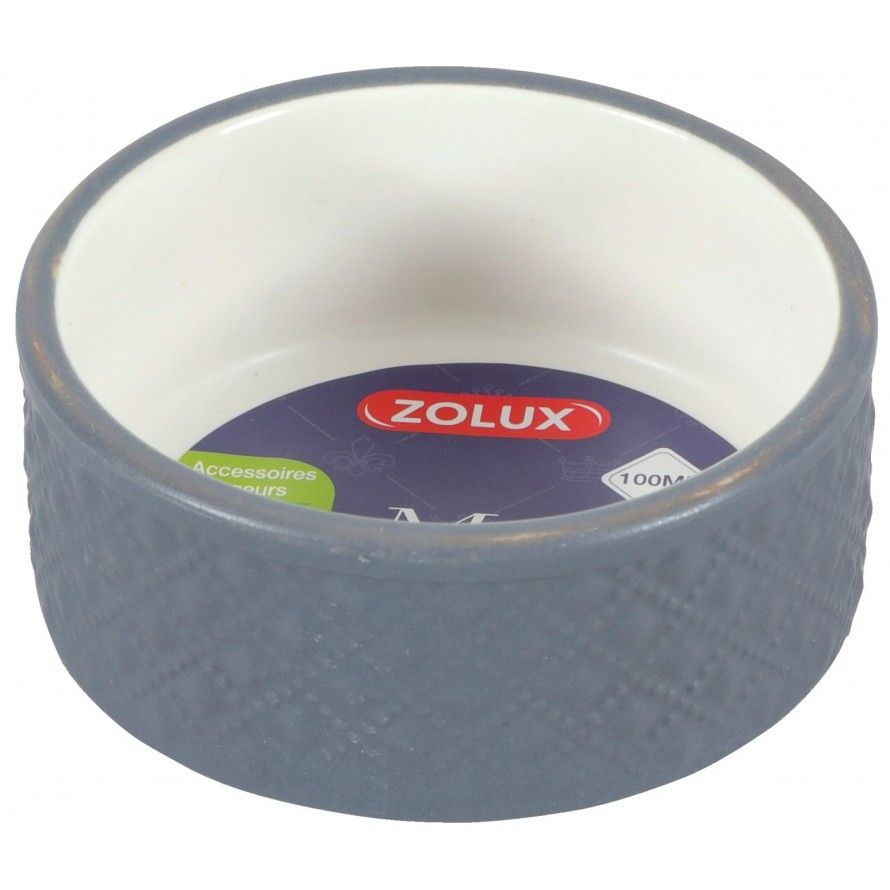 ZOLUX - „Margot“ Steinzeugschale – Grau – 100 ml