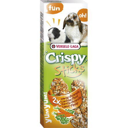 VERSELE LAGA - Crispy Mega Sticks Lapins - Cobayes , Carottes & Persil