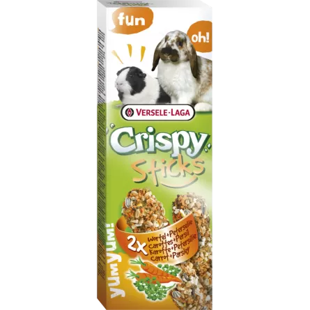 VERSELE LAGA - Crispy Mega Sticks Lapins - Cobayes , Carottes & Persil