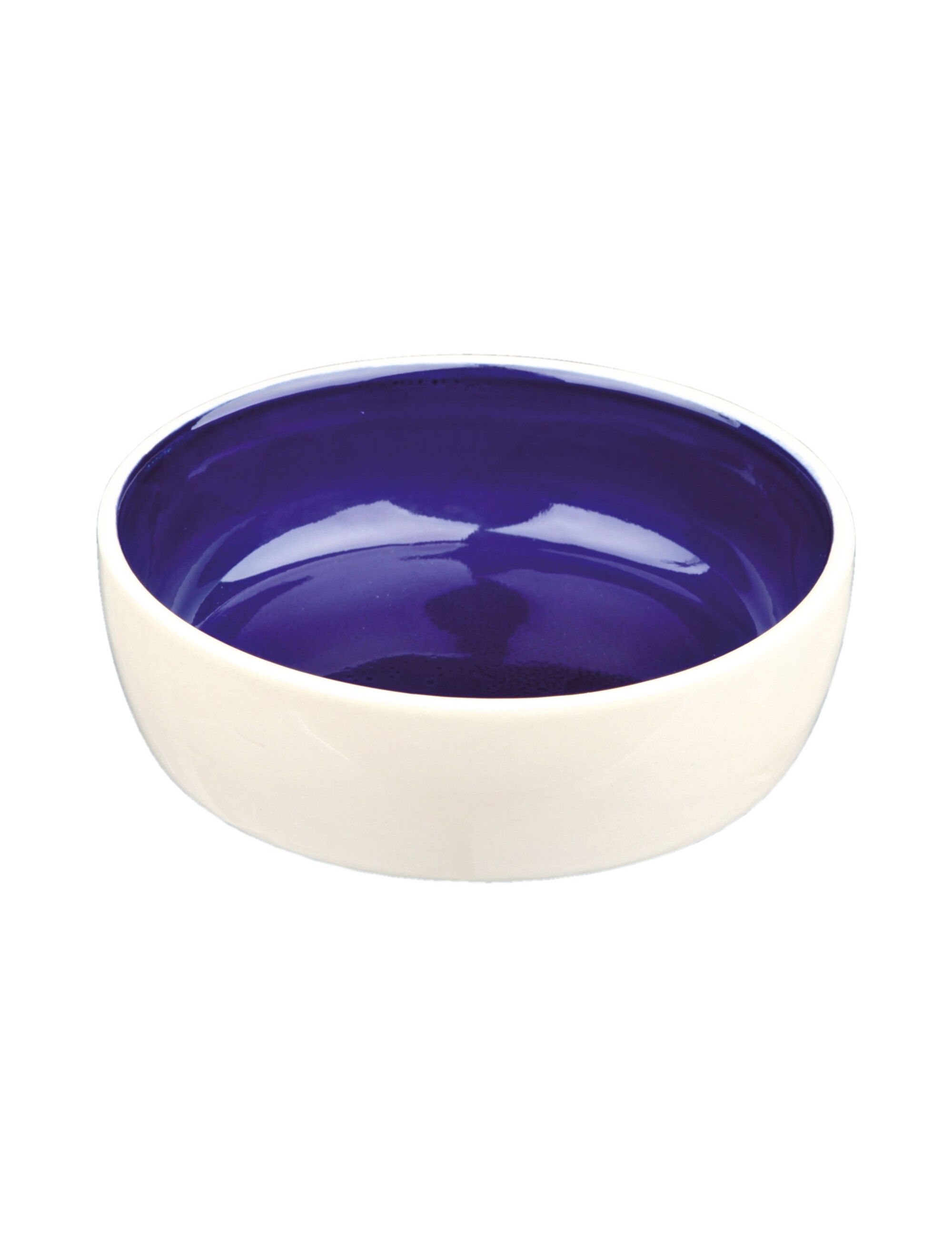 TRIXIE - Ciotola in ceramica crema/blu