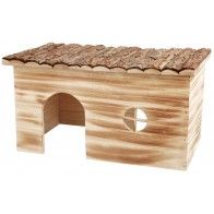 TRIXIE - Maison en bois pour Lapin et Cochon d'Inde