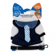 DUVO+ - “Tuxedo” Harness for Dwarf Rabbits with Leash