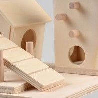 DUVO+ – Spielplatz mit Häusern für Hamster und Mäuse