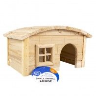 DUVO+ - Petite Maison en Bois pour Hamster et Souris