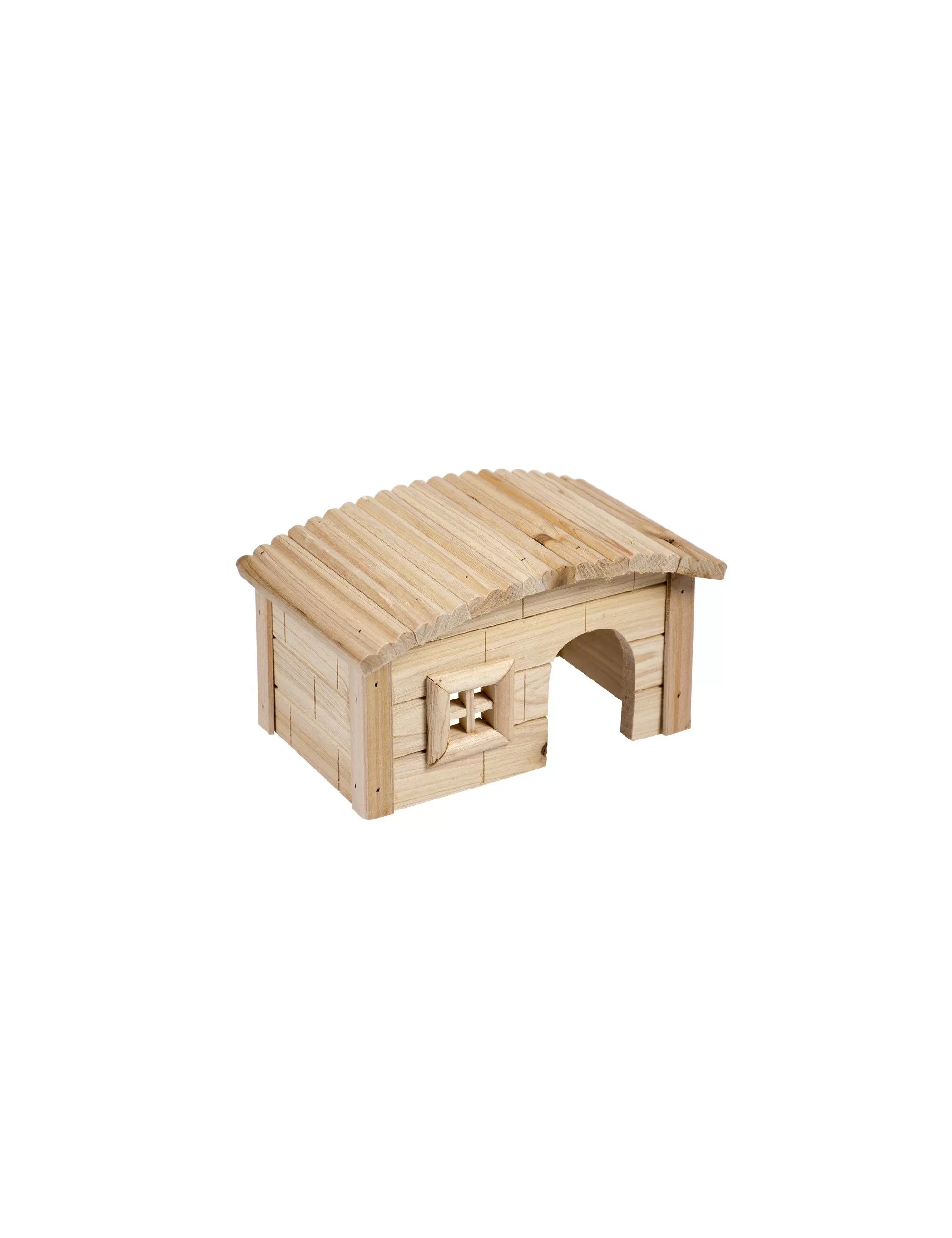 DUVO+ - Small Wooden House for Hamsters and Mice