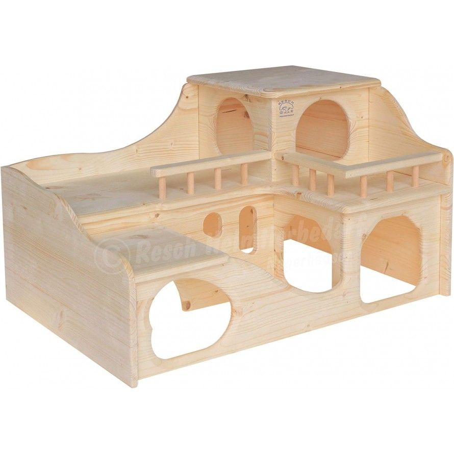 RESCH - Wooden Castle for Guinea Pigs