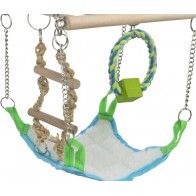 TRIXIE - Hanging ladder with hammock for small rodents