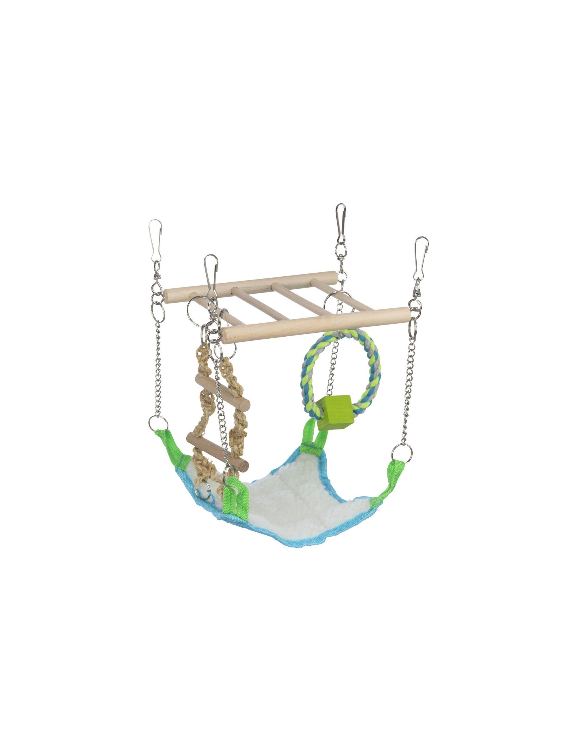 TRIXIE - Scaletta sospesa con amaca per piccoli roditori