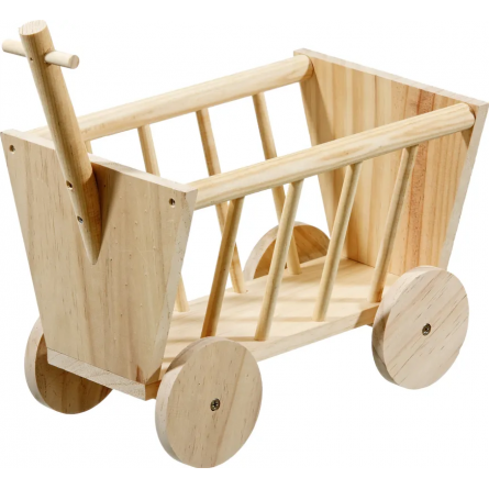 TRIXIE – Heuwagen aus Holz