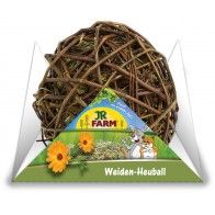 JR FARM – Weidenballen mit Heu und Blumen