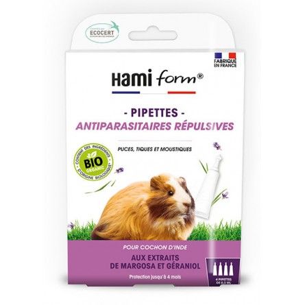 HAMIFORM - Pipetas antiparasitárias para cobaias