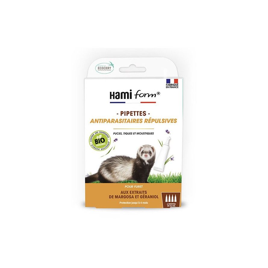 HAMIFORM - Pipettes Antiparasitaires pour Furet