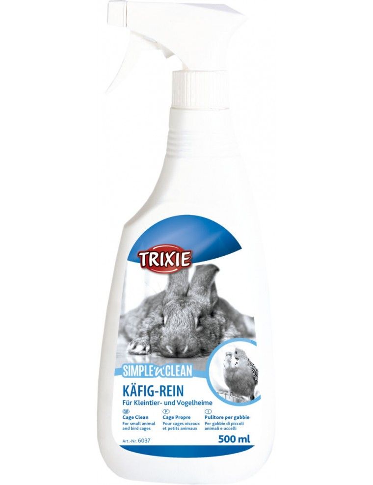 Hamster cage cleaning spray hotsell