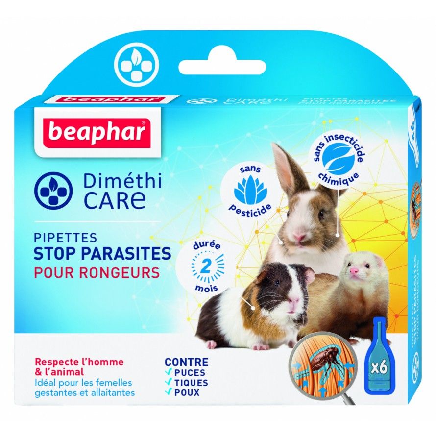 BEAPHAR - Pipetas antiparasitárias “DimethiCARE”