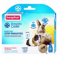 BEAPHAR - Pipette antiparassitarie “DimethiCARE”.