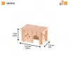 FERPLAST - FSC™ wooden house for small rodents